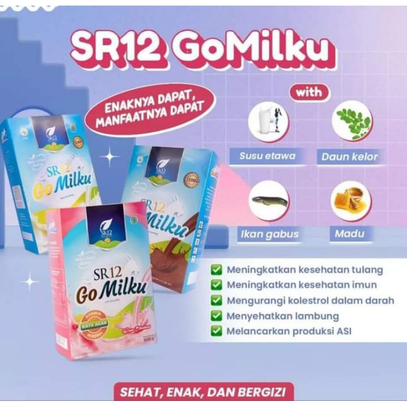 

Susu Gomilku SR12//Susu Etawa Enak//Gomilku SR12 100% Ori