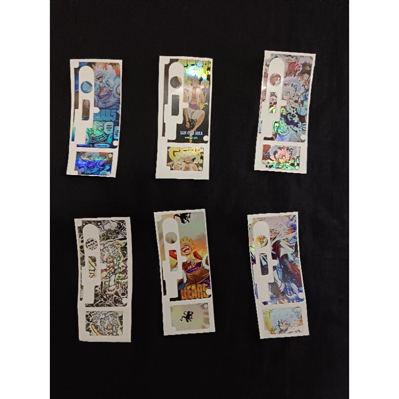 

stiker hologram one pice edition