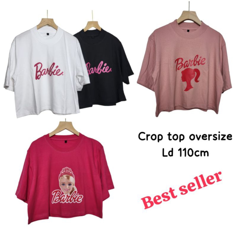 CROP OVERSIZE BARBIE EDITION