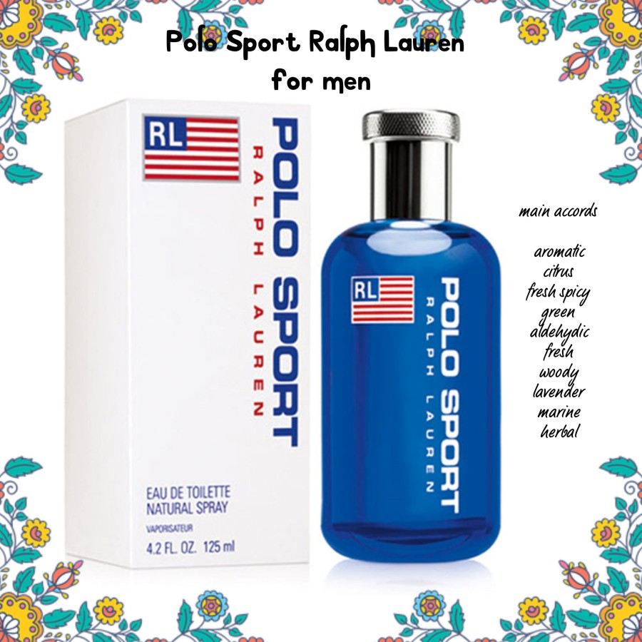 Parfum POLO SPORT RALPH LAUREN EDT 125ML ORIGINAL