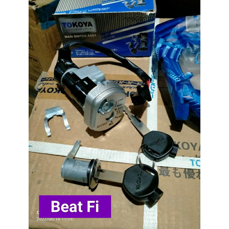 Kunci kontak Beat fi 2014 2015 2016 set kunci jok Tokoya, Main Switch Beat fi 2014