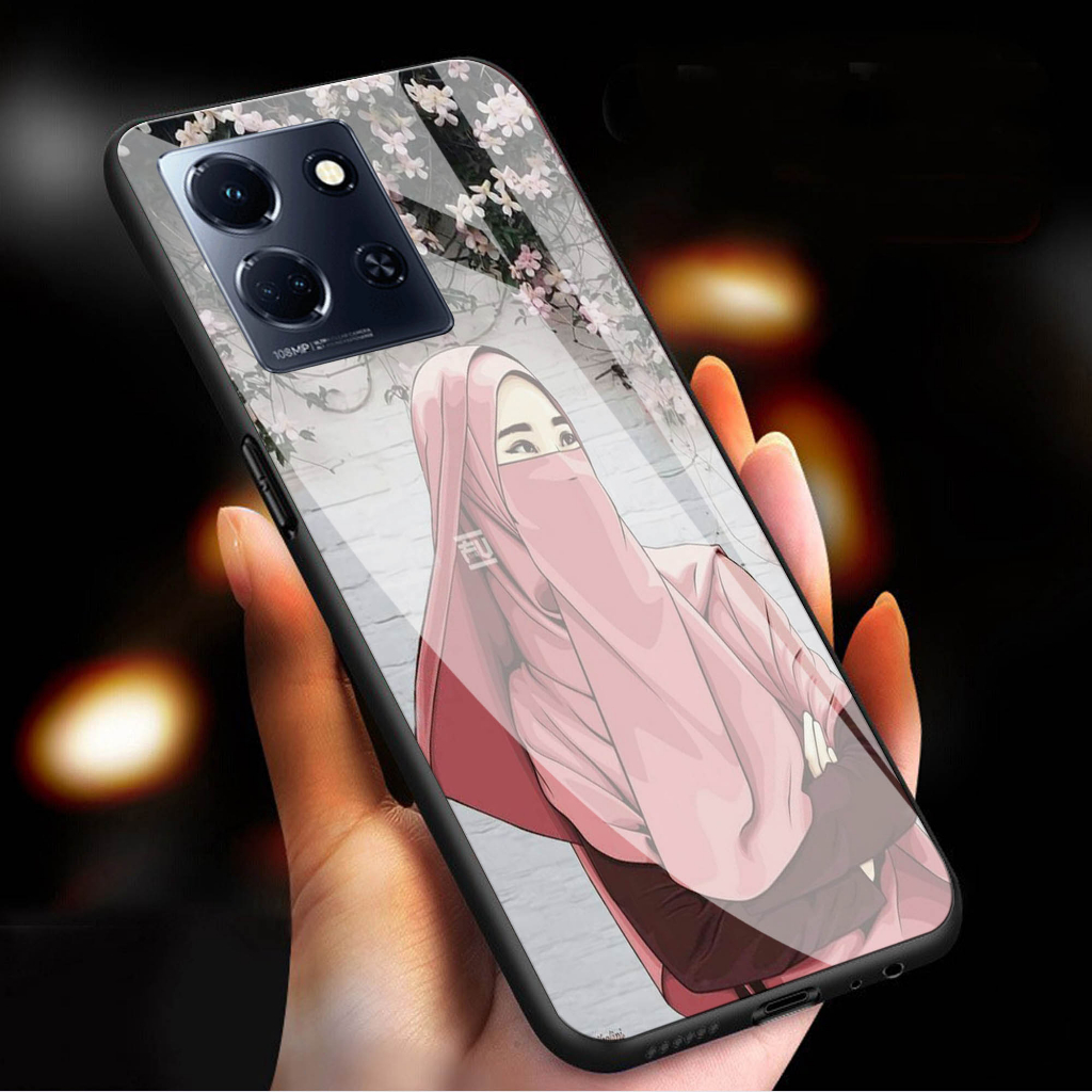 Softcase Glass Infinix Note 30 Note 30 pro  - casing Terbaru handphone - Infinix Note 30 Note 30 pro
