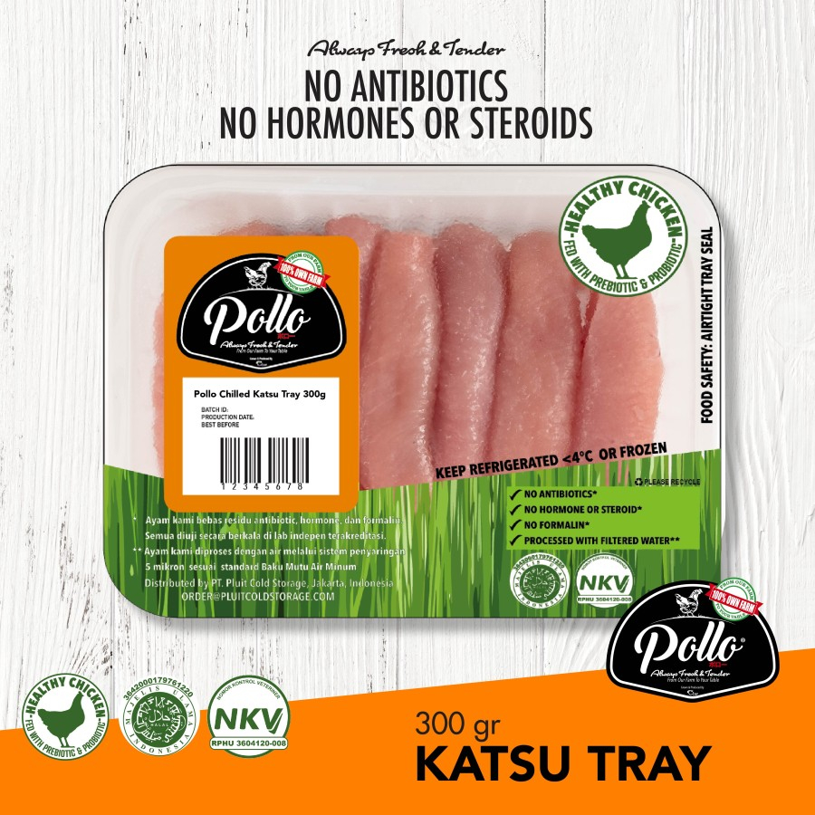 

Katsu Tray Ayam Pollo Probiotik