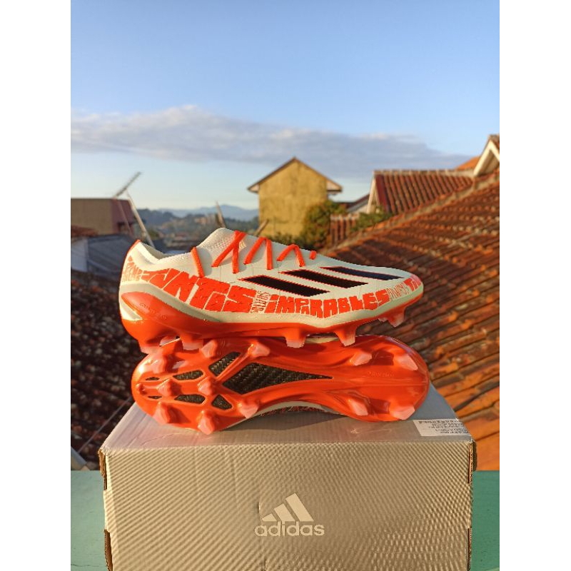ADIDAS X SPEEDPORTAL.1 MESSI FG WHITE ORANGE