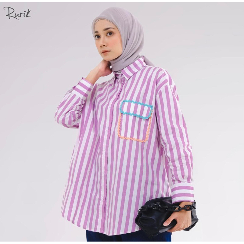 Rurik Kemeja Wanita Maee Shirt