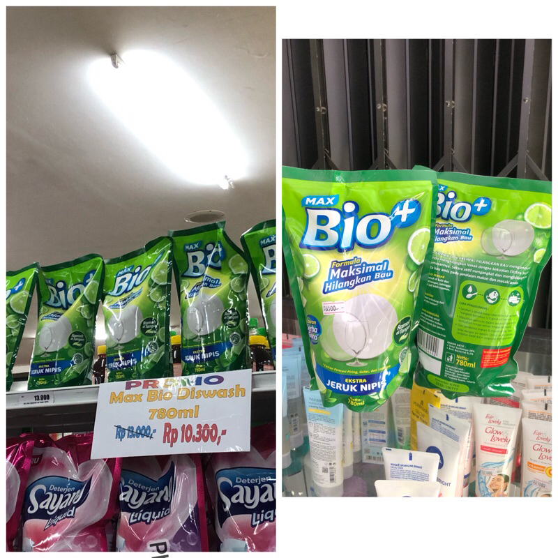 sabun cuci piring bio + 780ml