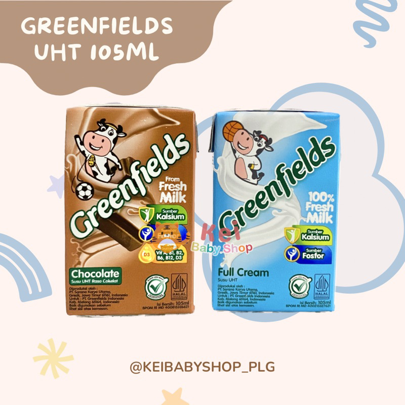 

Greenfields Susu UHT Full Cream Coklat 105ml Mini