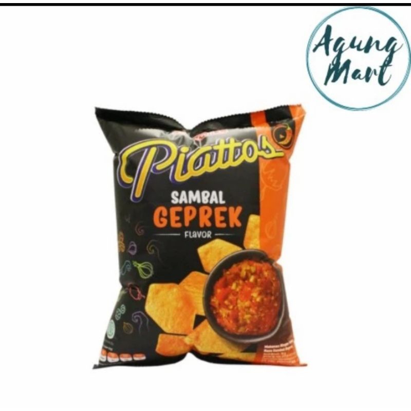 

Piattos Snack Kentang Sambal Geprek 75g