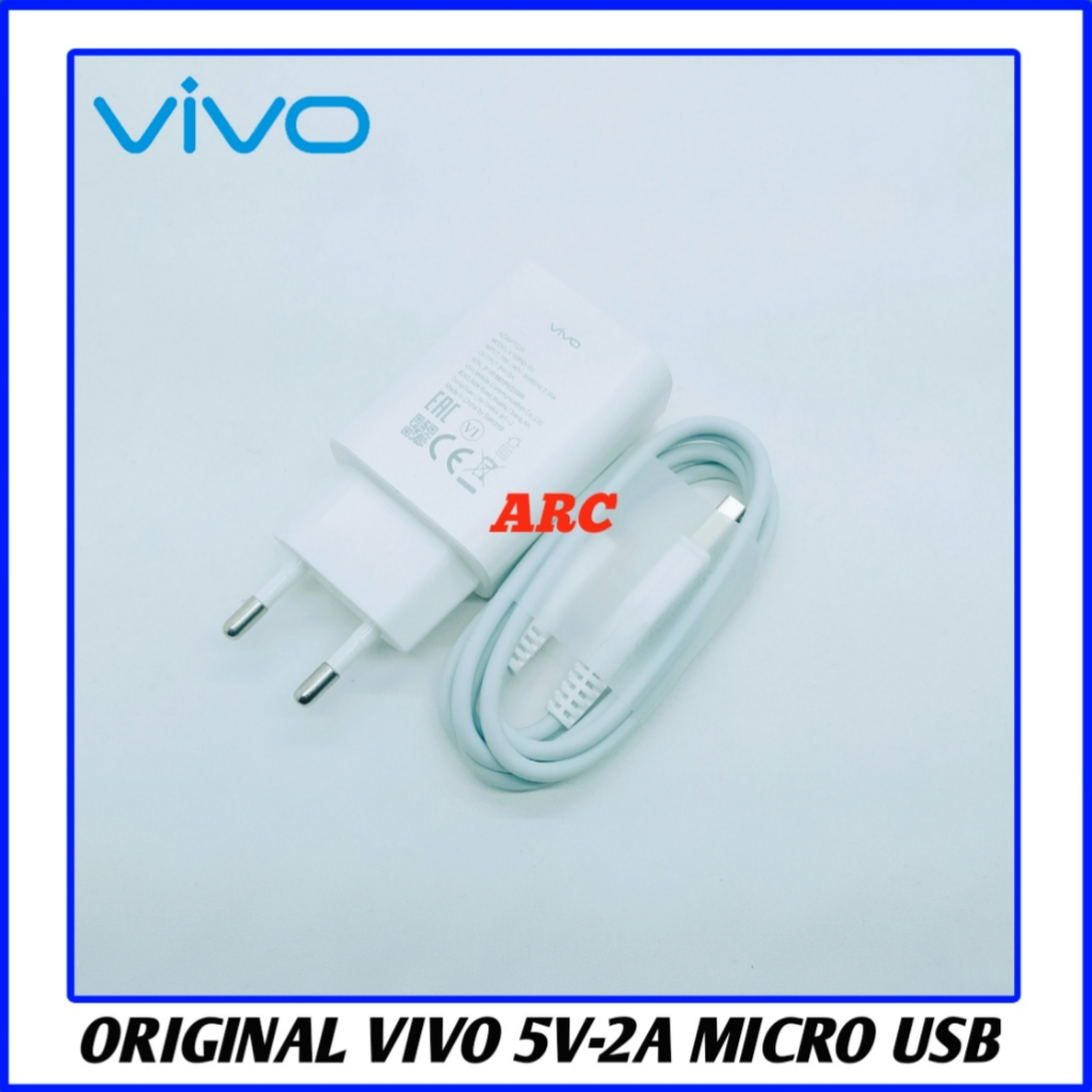 Charger Vivo Y20 Vivo Y1s Y12s Y12i ORIGINAL 100% Micro USB 10 Watt
