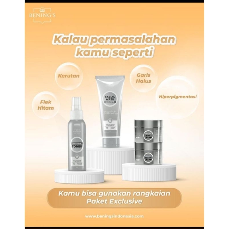 PAKET EXCLUSIVE BENING SKINCARE