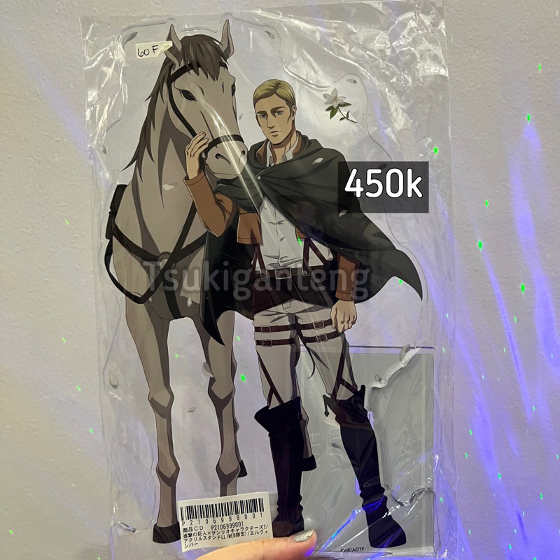 Attack on Titan Erwin Smith birthday x Sanrio Acrylic Stand L