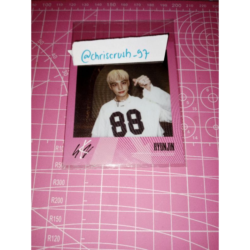 Polaroid Lucky Draw R3 Round 3 Maxident Hyunjin Stray Kids Official
