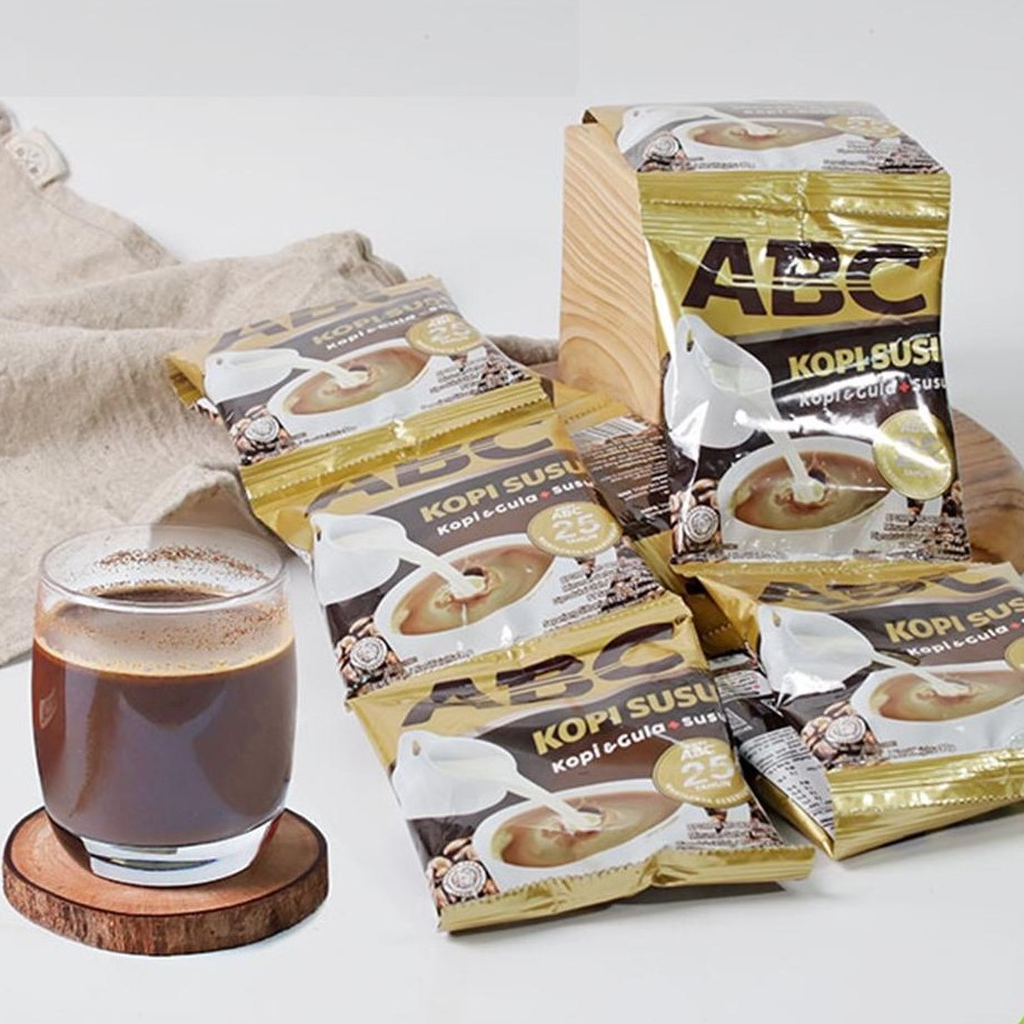 

KOPI ABC SUSU 1 RENCENG (10PCS) KOPI ABC SUSU 30Gram