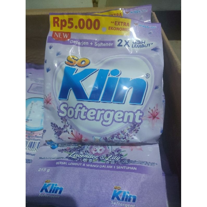 SOKLIN SOFTERGENT 5000