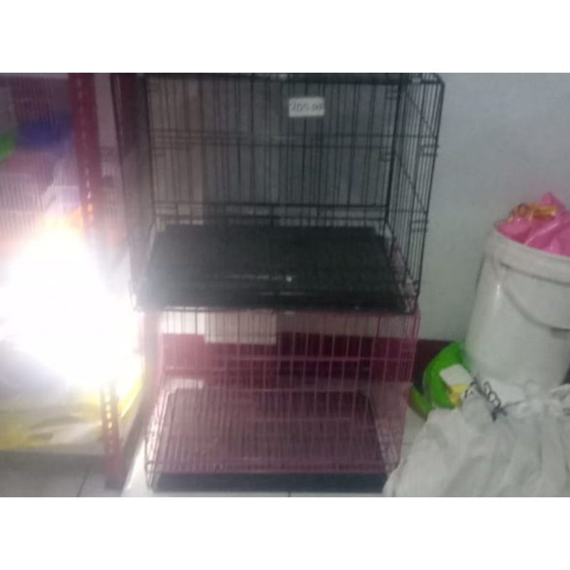 kandang kucing besi tebal 60cm