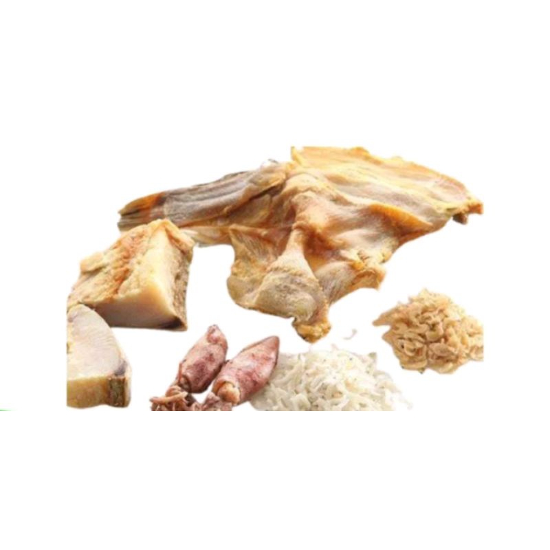 

ikan asin / cumi / teri Medan / teri biasa / jambal / Jambrong / udang rebon