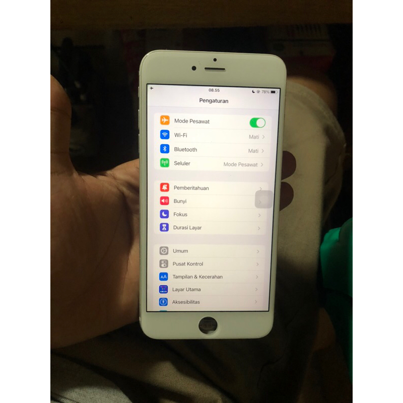 Lcd iphone 6s plus copotan ori