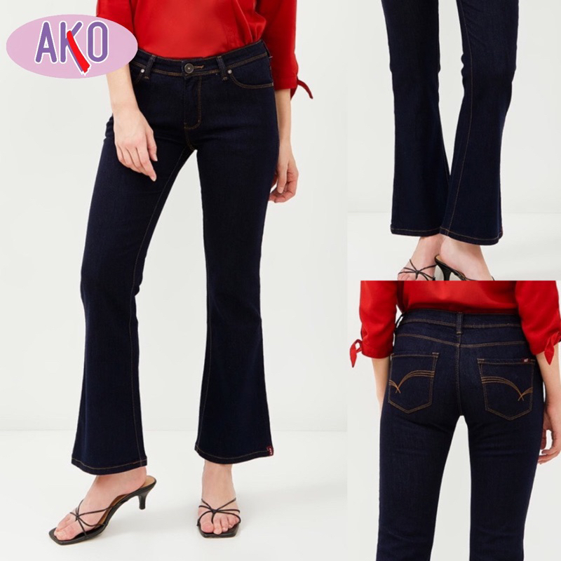 celana jeans wanita brand AKO - Cutbray 16-2362