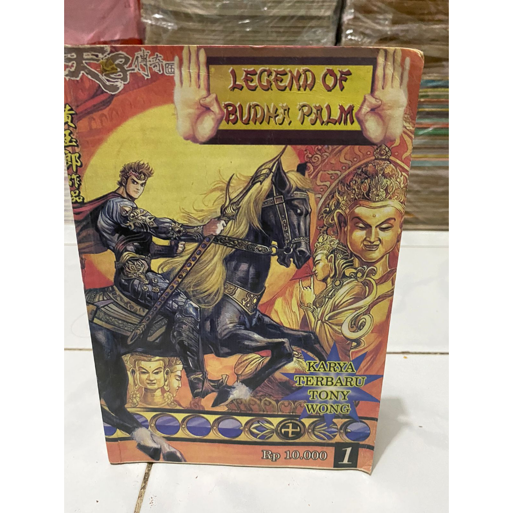 Komik Legend of Budha Palm - tony wong