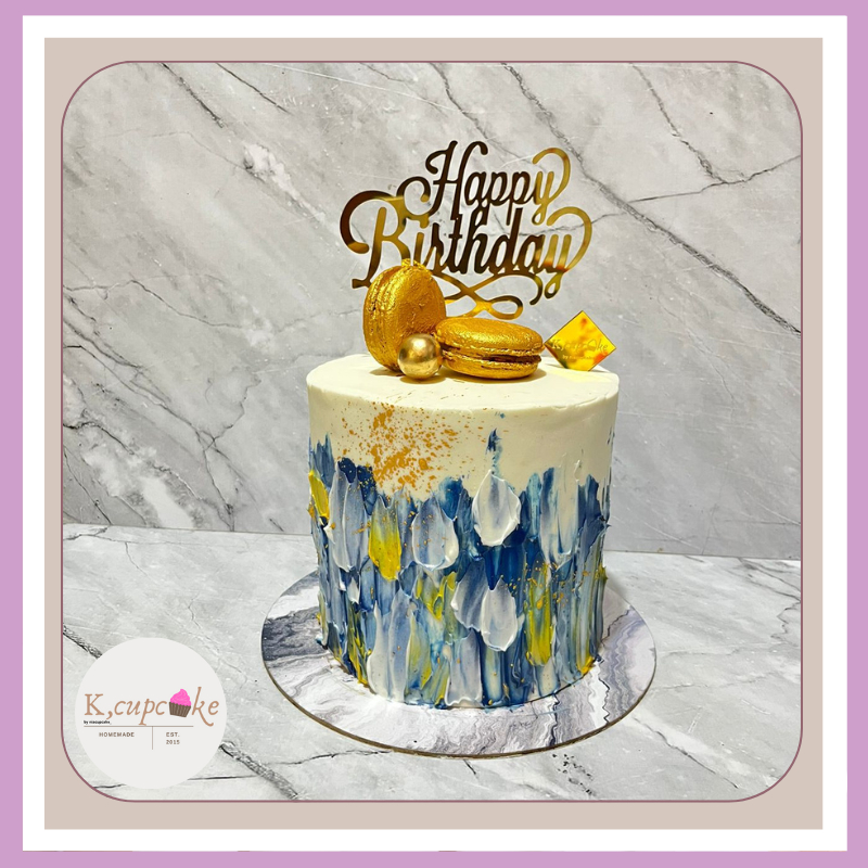 

cake ulang tahun fondant elegent by niacupcakes - cake custom cupcake ulang tahun