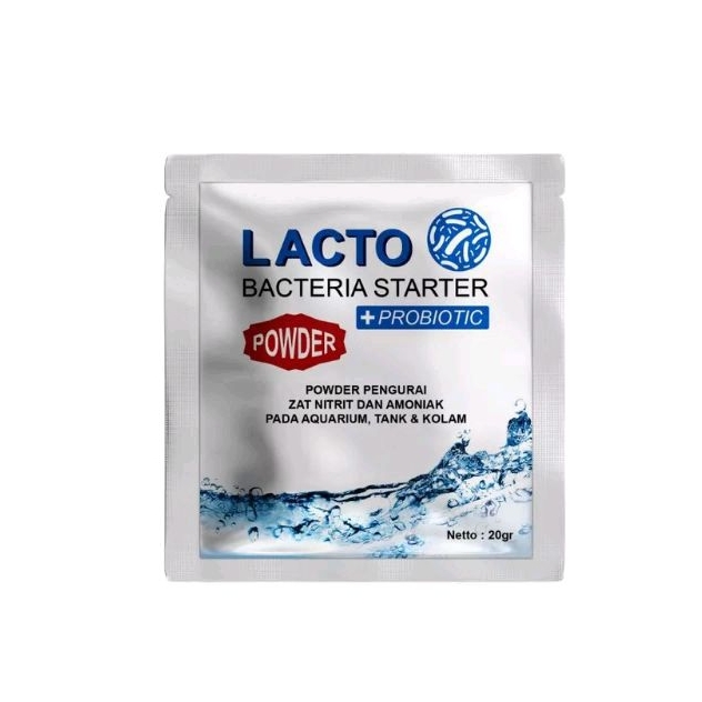 LACTO BACTERIA STARTER PROBIOTIC POWDER PROBIOTIK BAKTERI STARTER 20GR BUBUK PENGURAI ZAT NITRIT & A