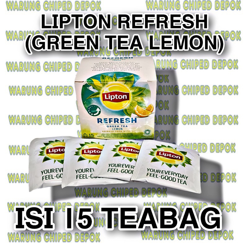

LIPTON REFRESH TEH HIJAU CELUP 15s