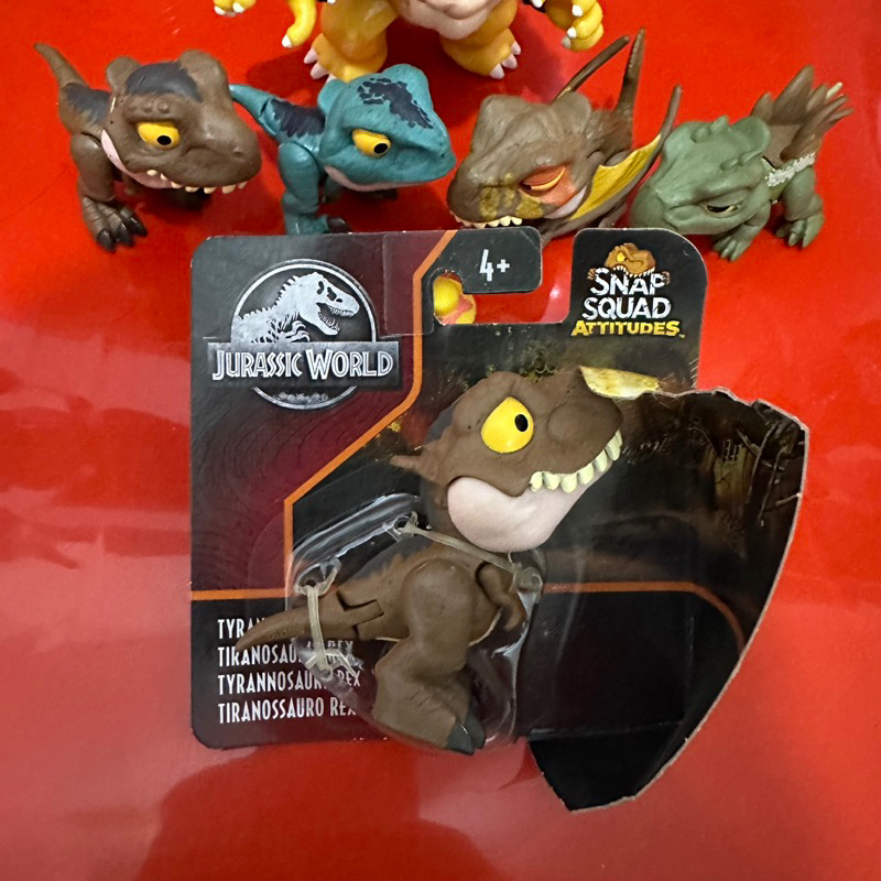 Snap Squad Wave 10 Trex Sad / Tyranosaurus