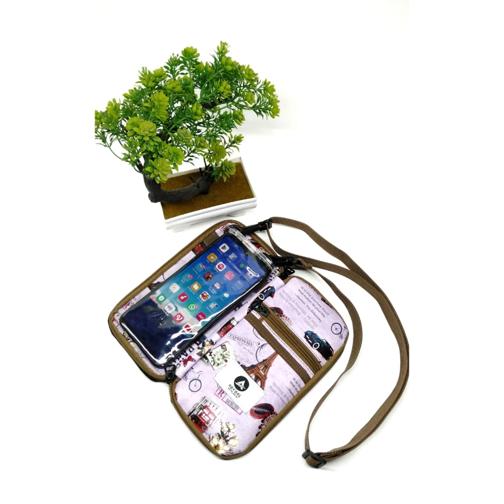 tas hp wanita/dompet kartu/tas selampang mini