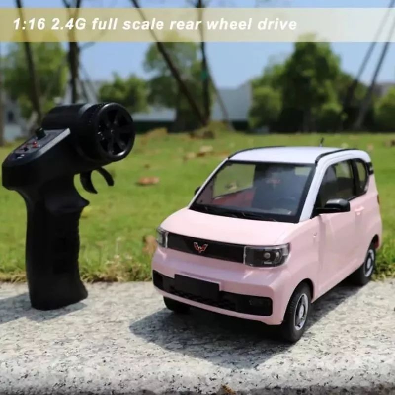 Mainan Mobil Remot Wuling EV mini RC Wuling EV Mobil Wuling