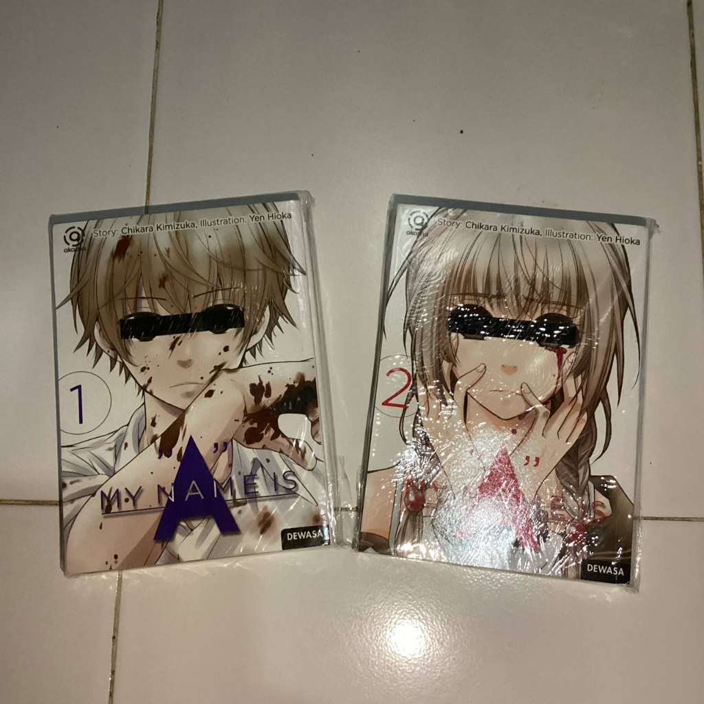 komik my name is A 1-2 preloved