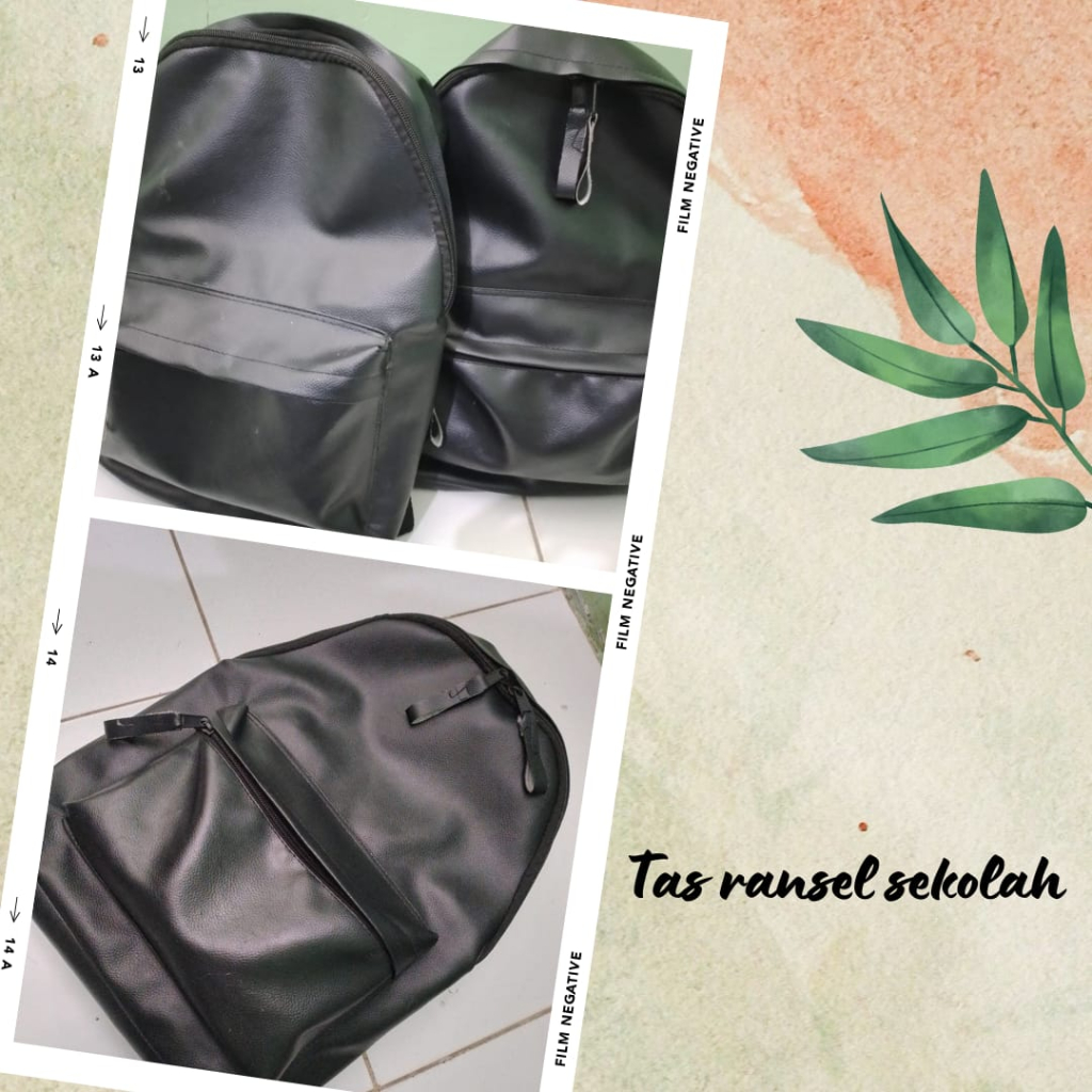 Tas Sekolah Ransel/backpack tas kulit