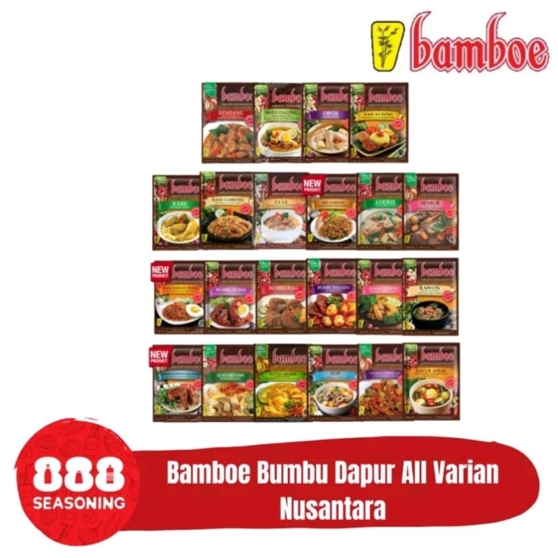 

PROMO BAMBOE BUMBU INSTAN VARIAN NUSANTARA