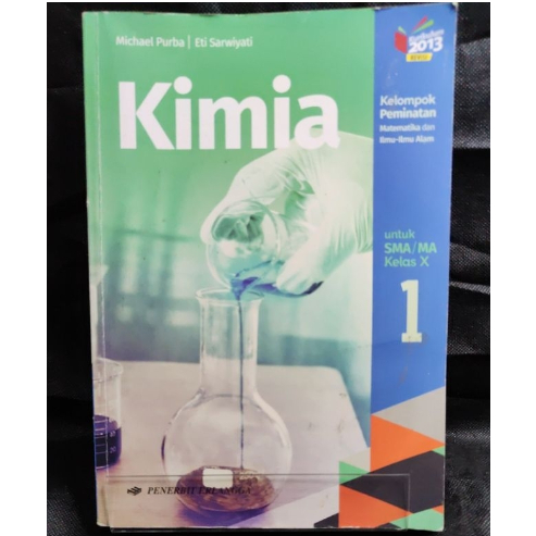 BUKU kimia kelas 10 / ORIGINAL