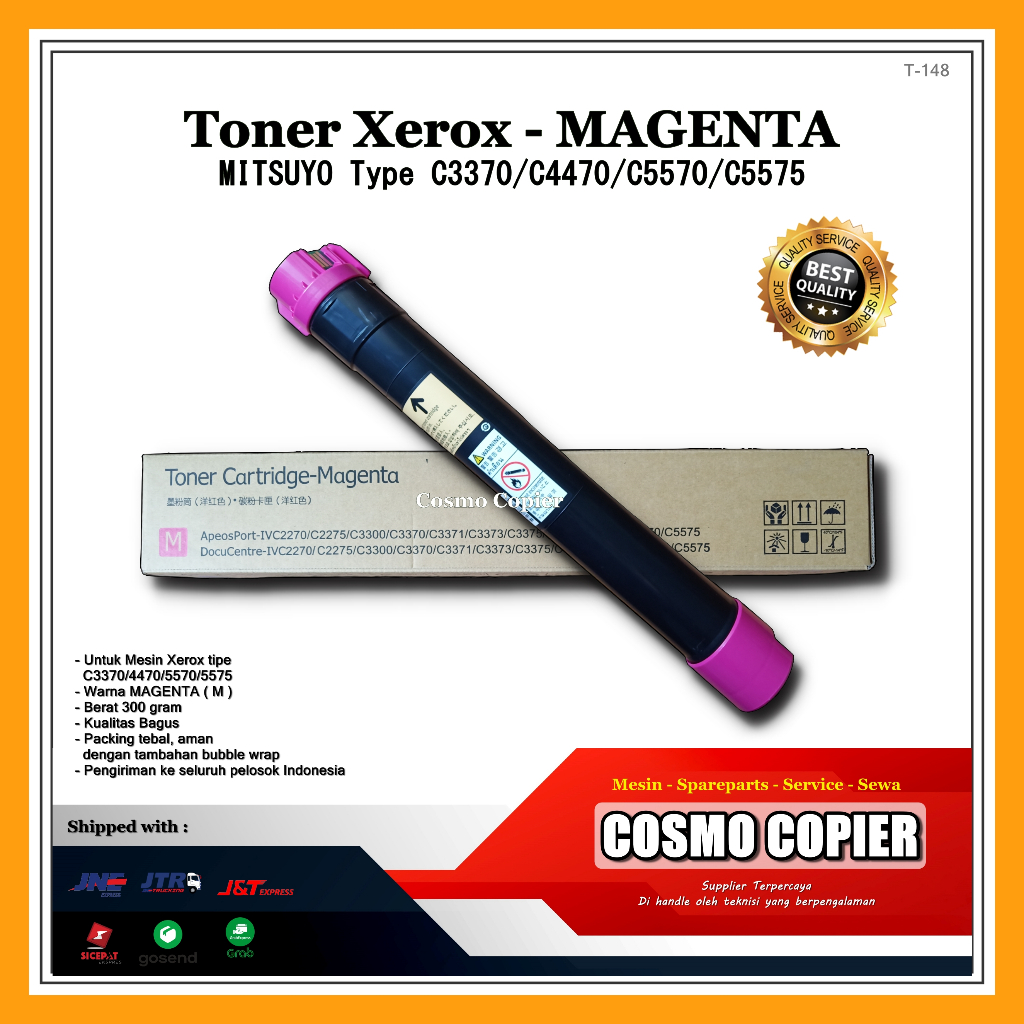 Toner Xerox MAGENTA - MITSUYO Toner Xerox Cartridge C3370/4470/5570