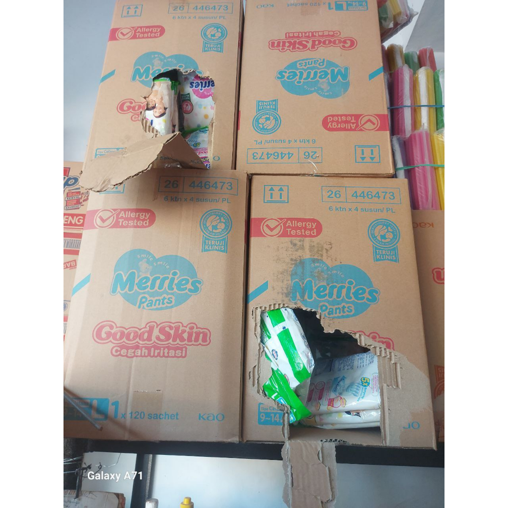 POPOK BAYI MERRIES PANTS RENTENGAN