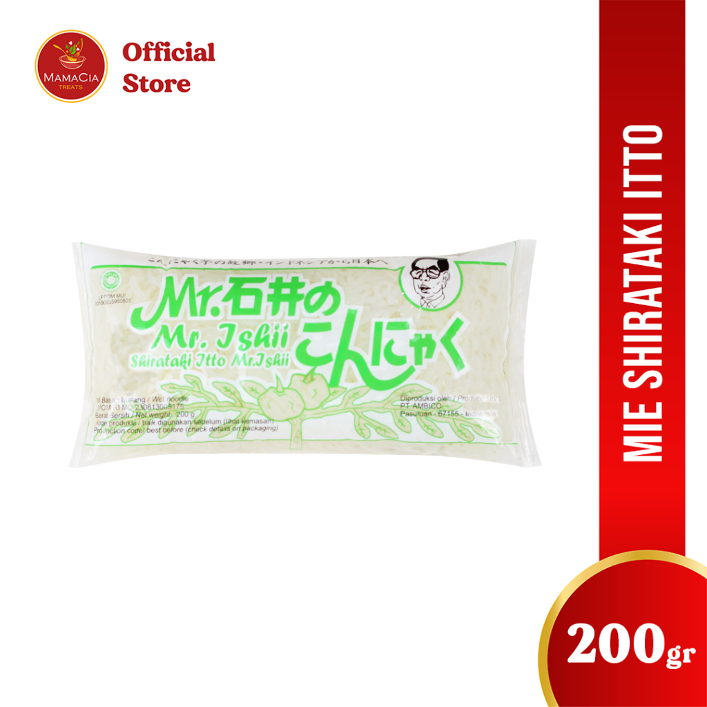 

Mie Basah Shirataki Hijau Konnyaku Diet