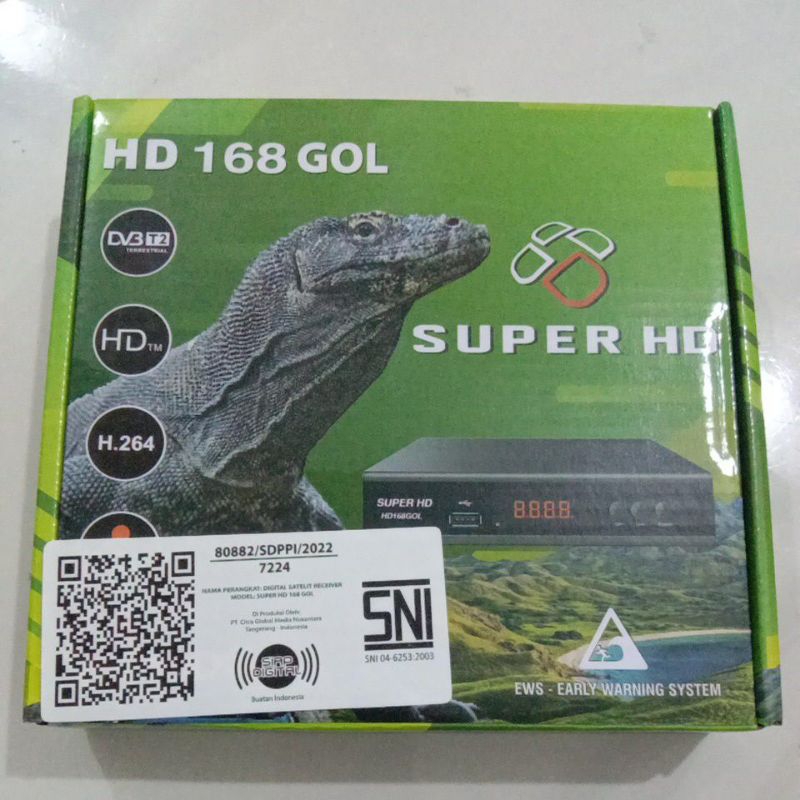 stbSUPERHD 168Gol Komodo