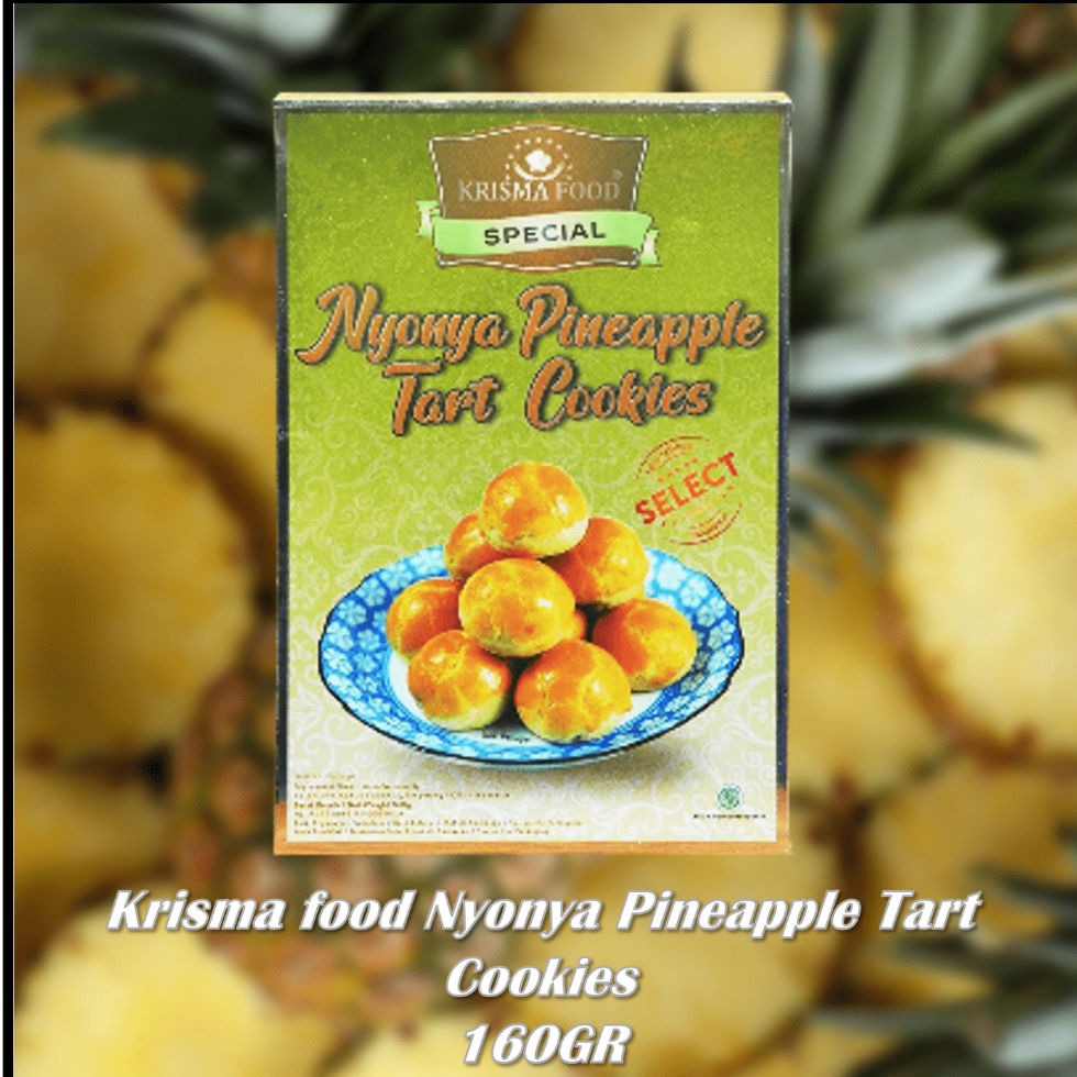 

Krisma food nyonya pineapple tart cookies 160GR