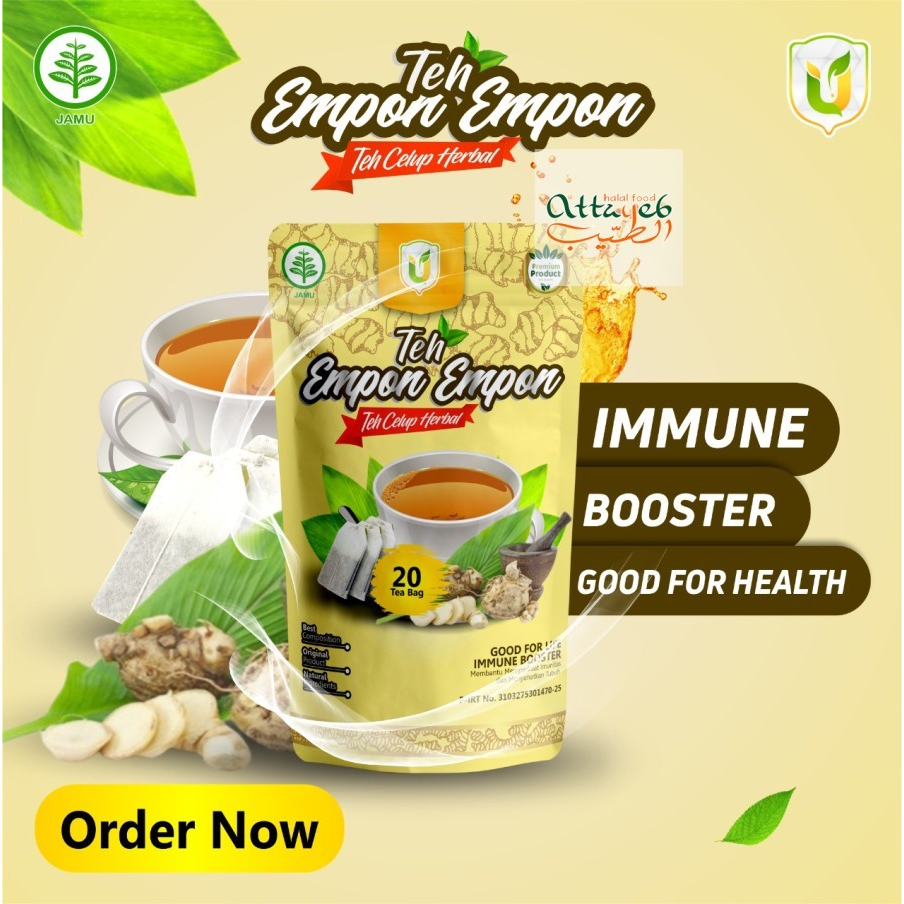 

Teh Empon Empon isi20bags Tingkatkan Imun Tubuh Cegah Sakit Jantung