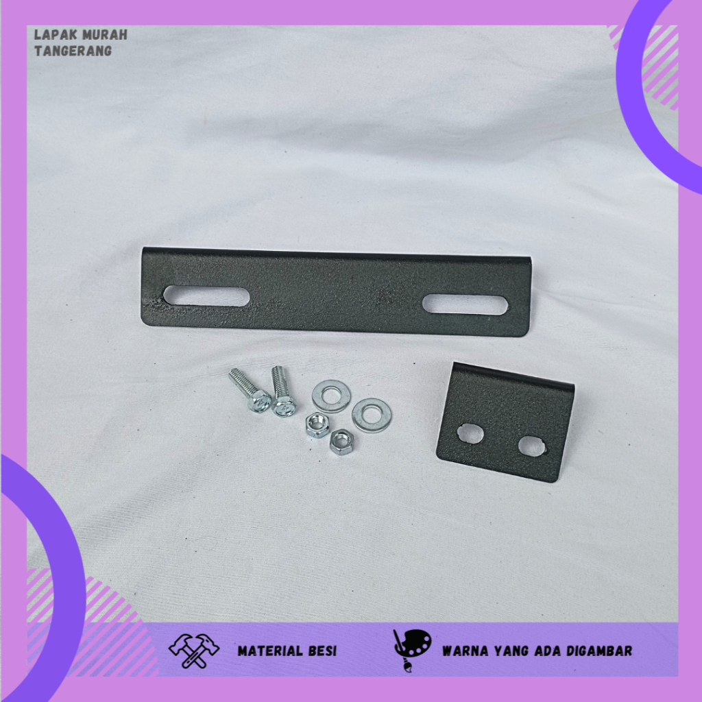 BRACKET DUDUKAN PLAT NOMOR DEPAN MOTOR LISTRIK UWINFLY BRAKET TATAKAN PLAT NOMOR UWINFLY T3