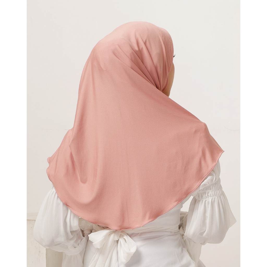 Miyaz Official Shop Bergo Hamidah Kerudung Instan Olah Raga Pet Antem Kaos Jersey