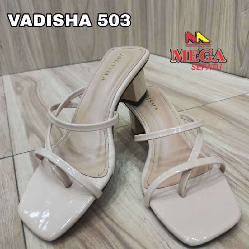 SANDAL WANITA TERBARU VADISHA MH-04 TAN
