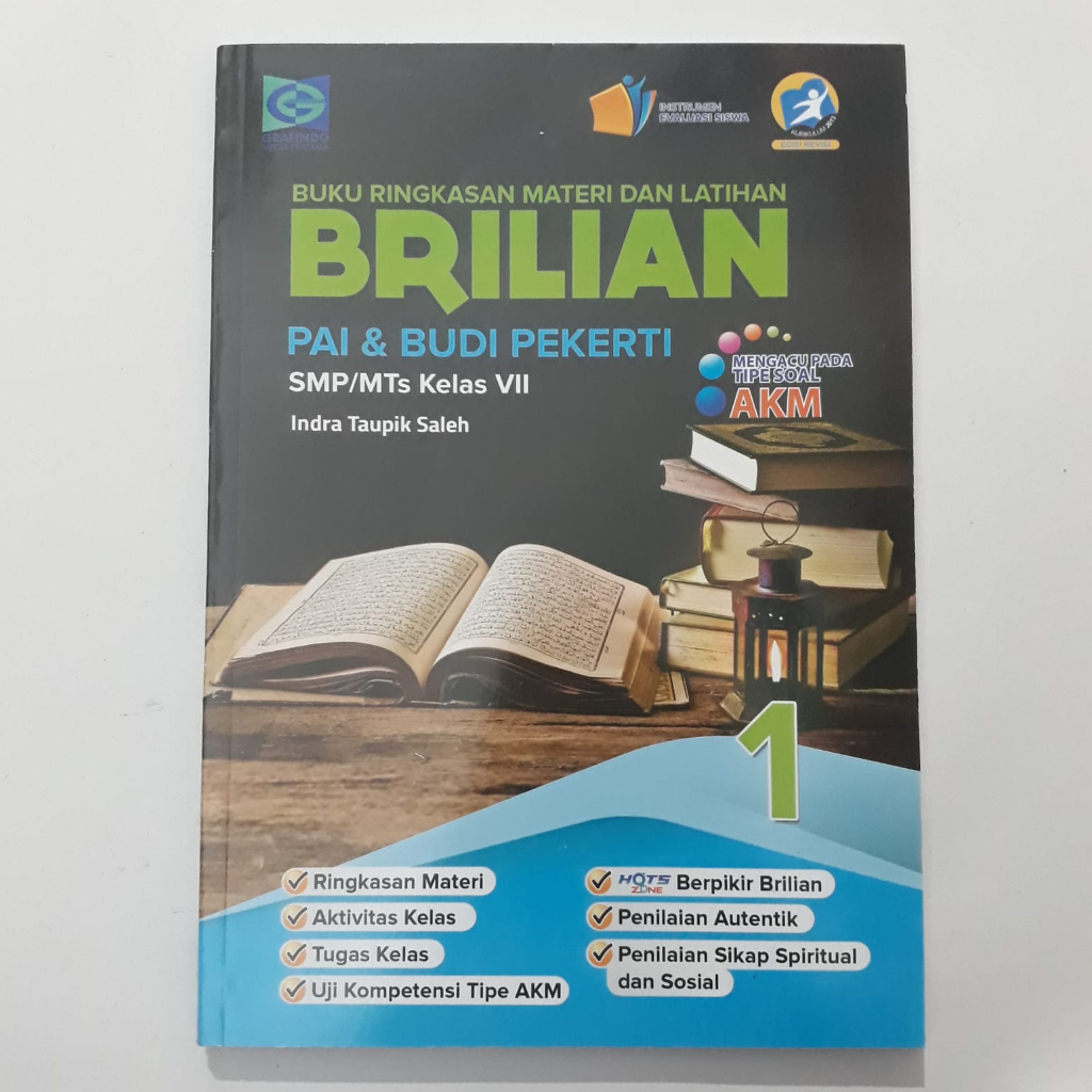 BRILIAN AKM AGAMA ISLAM KELAS 7 SMP GRAFINDO KURIKULUM 2013 | BRILIAN PAI DAN BUDI PEKERTI 7 SMP GRA