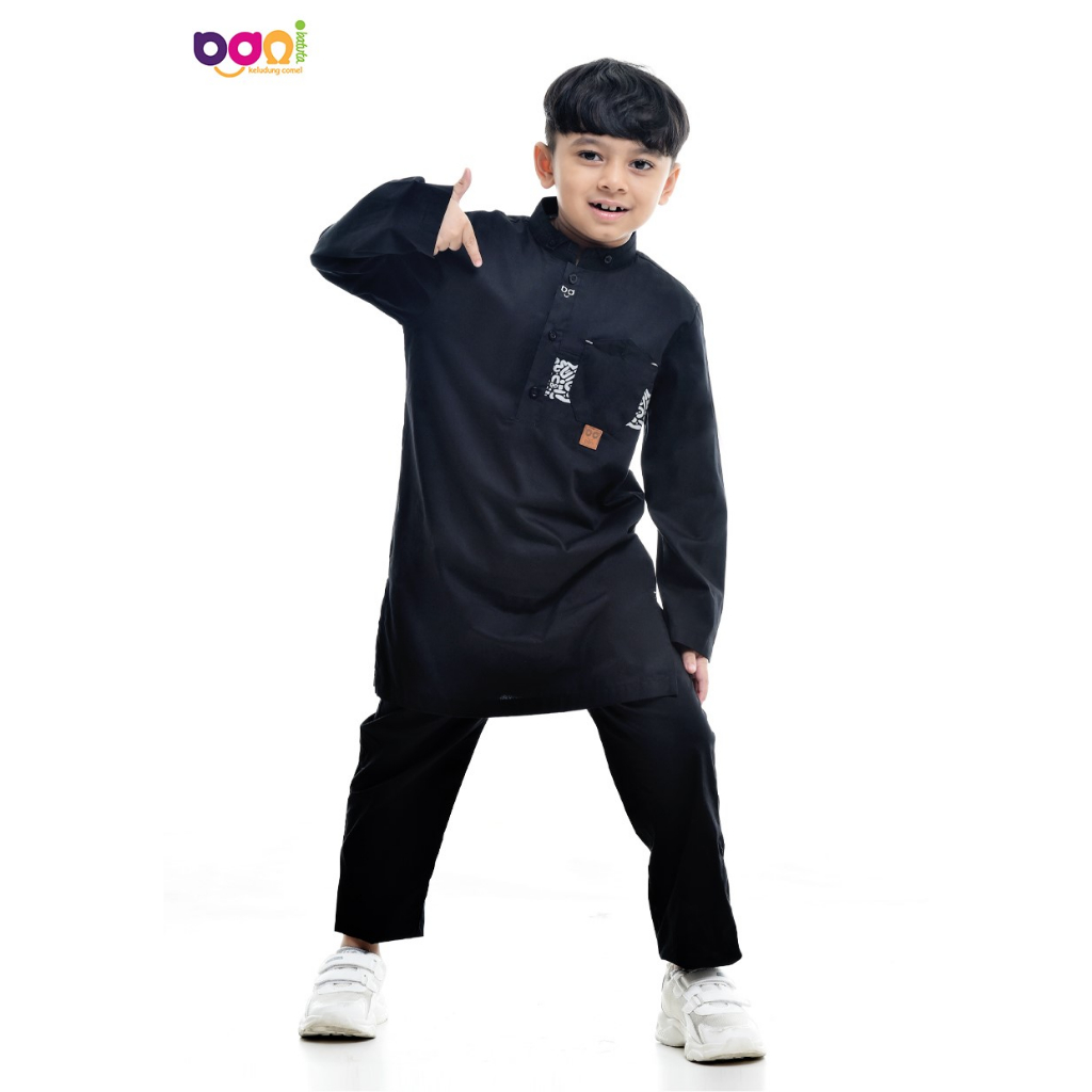 ST JUKID HAMDAN BLG/KEMKID RABBANI/JUBAH KOKO ANAK/BAJU KOKO ANAK RABBANI/PAKAIAN MUSLIM ANAK/BAJU K