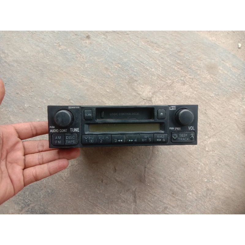 Audio Head Unit Fujitsu Ten Limited Cocok untuk Mobil Grand Max, Avanza Xenia, Inova