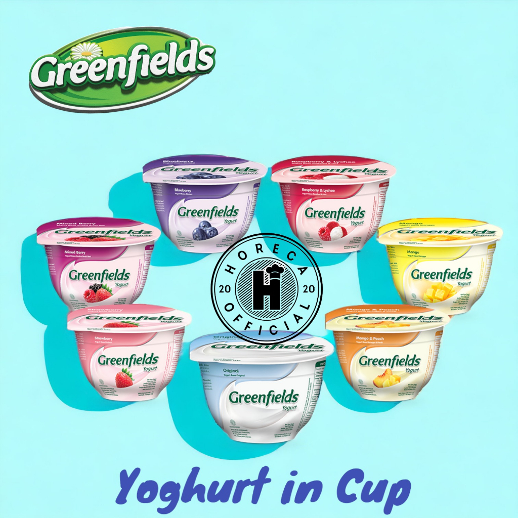 

GREENFIELDS YOGHURT 125GR / SUSU FERMENTASI GREENFIELDS 125GR