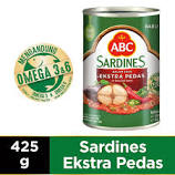 

abc sardines extra pedas 425gr