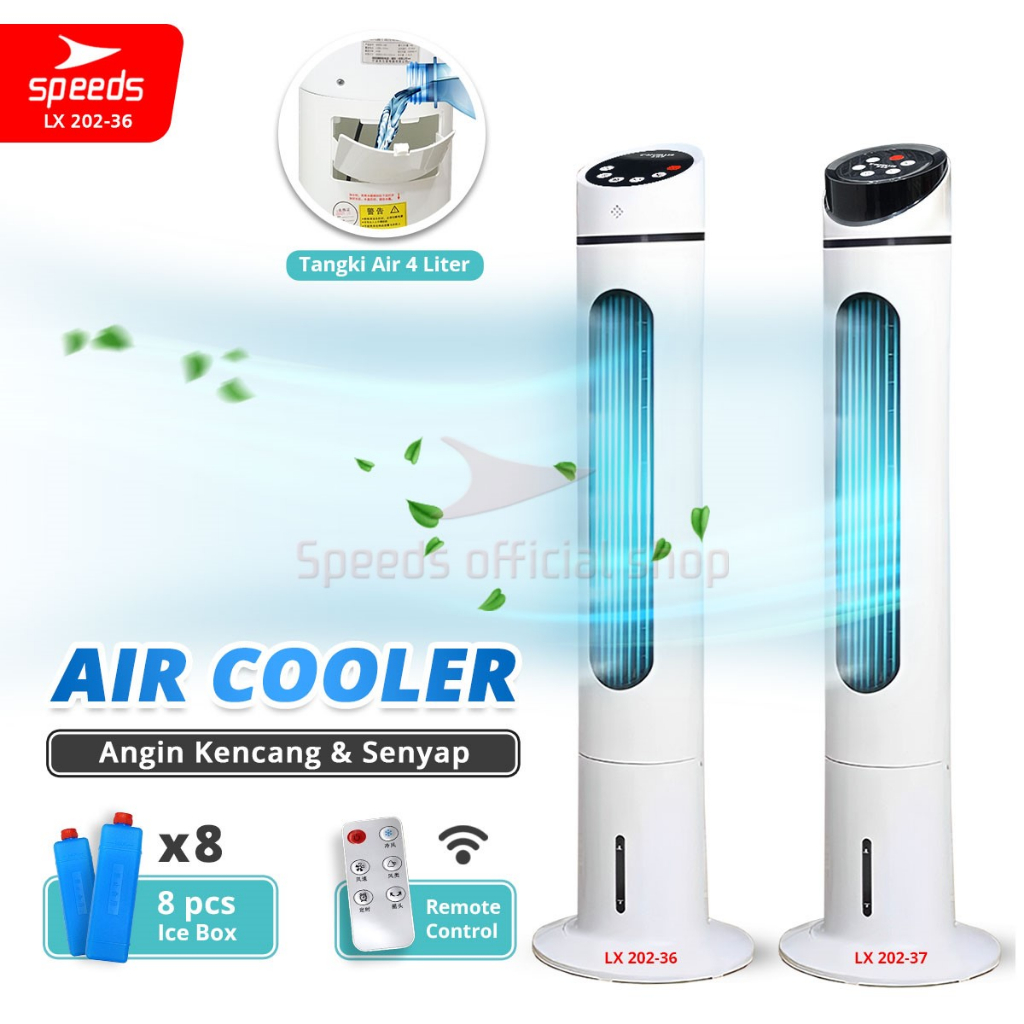 SPEEDS Tower Fan Air Cooler Kipas Angin Portable Cooling Air Conditiener Standing Kipas Angin Berdir