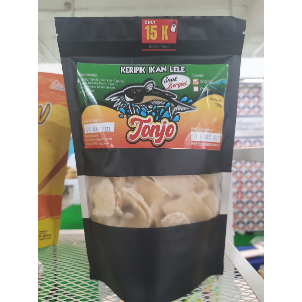 

KRIPIK IKAN LELE TONJO