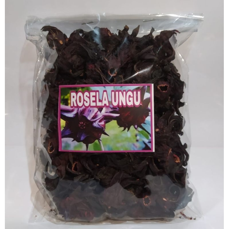 

Bunga Rosella Ungu Kering ( 100 gram)